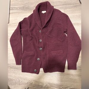Sonoma Deep Burgundy Cardigan Sweater